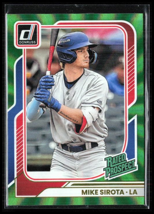 Mike Sirota Rated Prospect Green Laser