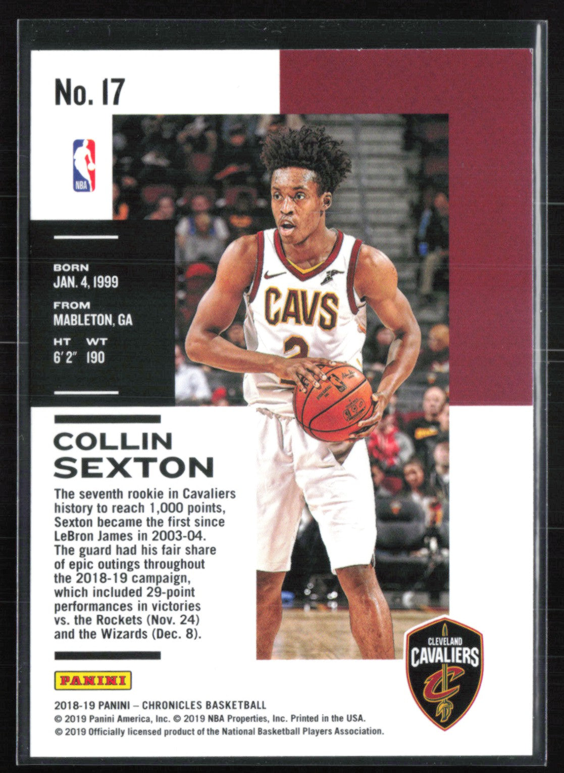 Collin Sexton RC