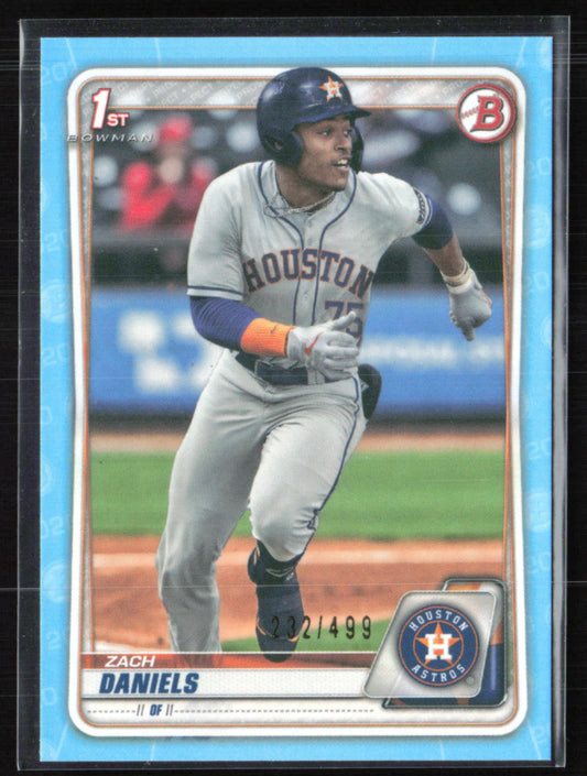 Zach Daniels 1st Bowman /499