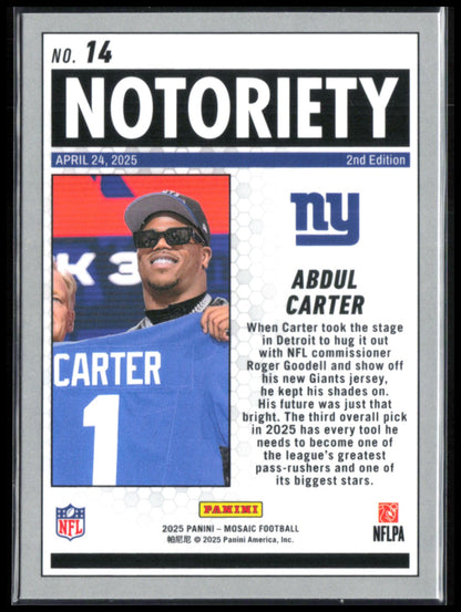 Abdul Carter RC