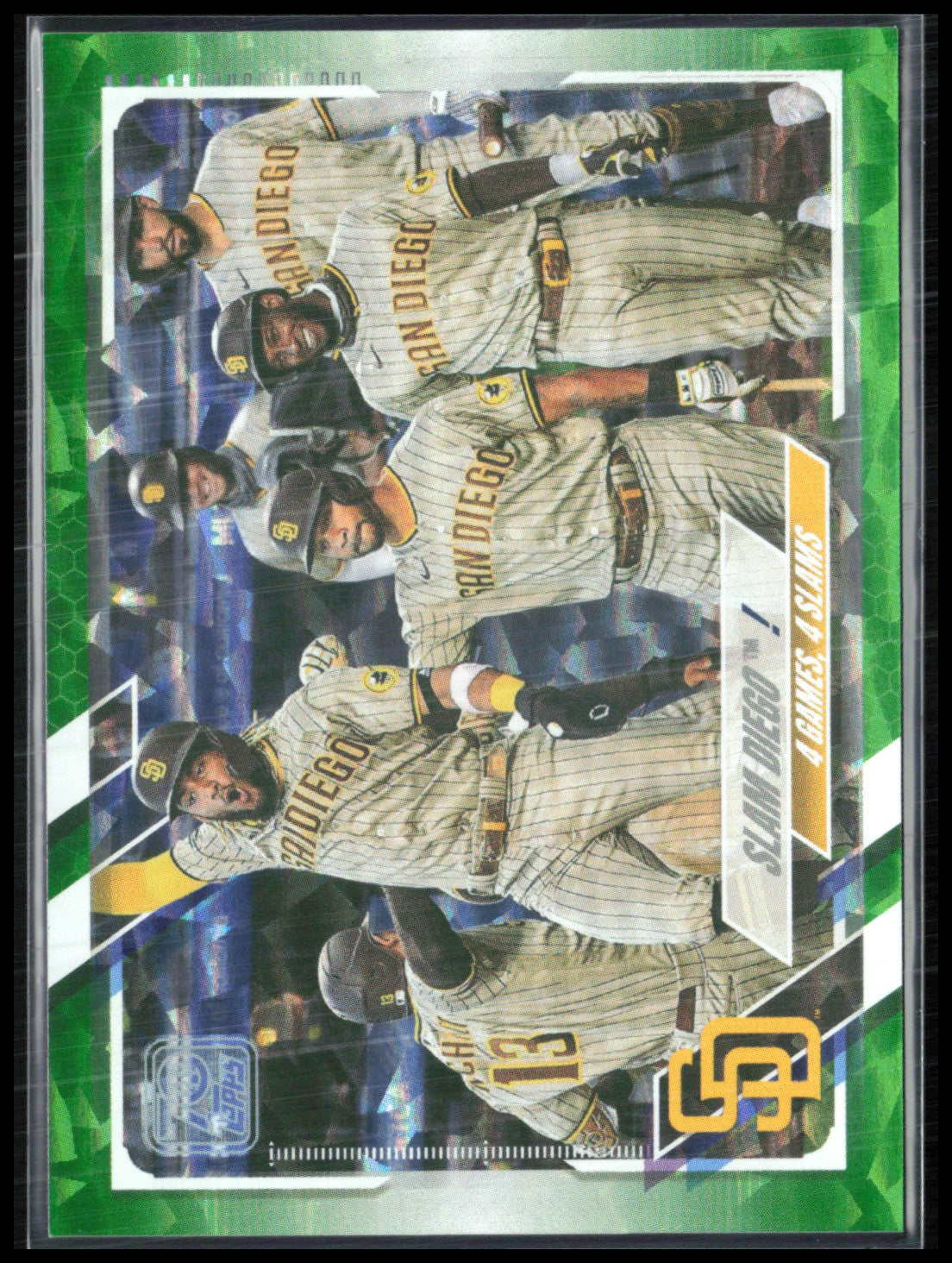 Slam Diego! Green Sapphire /499
