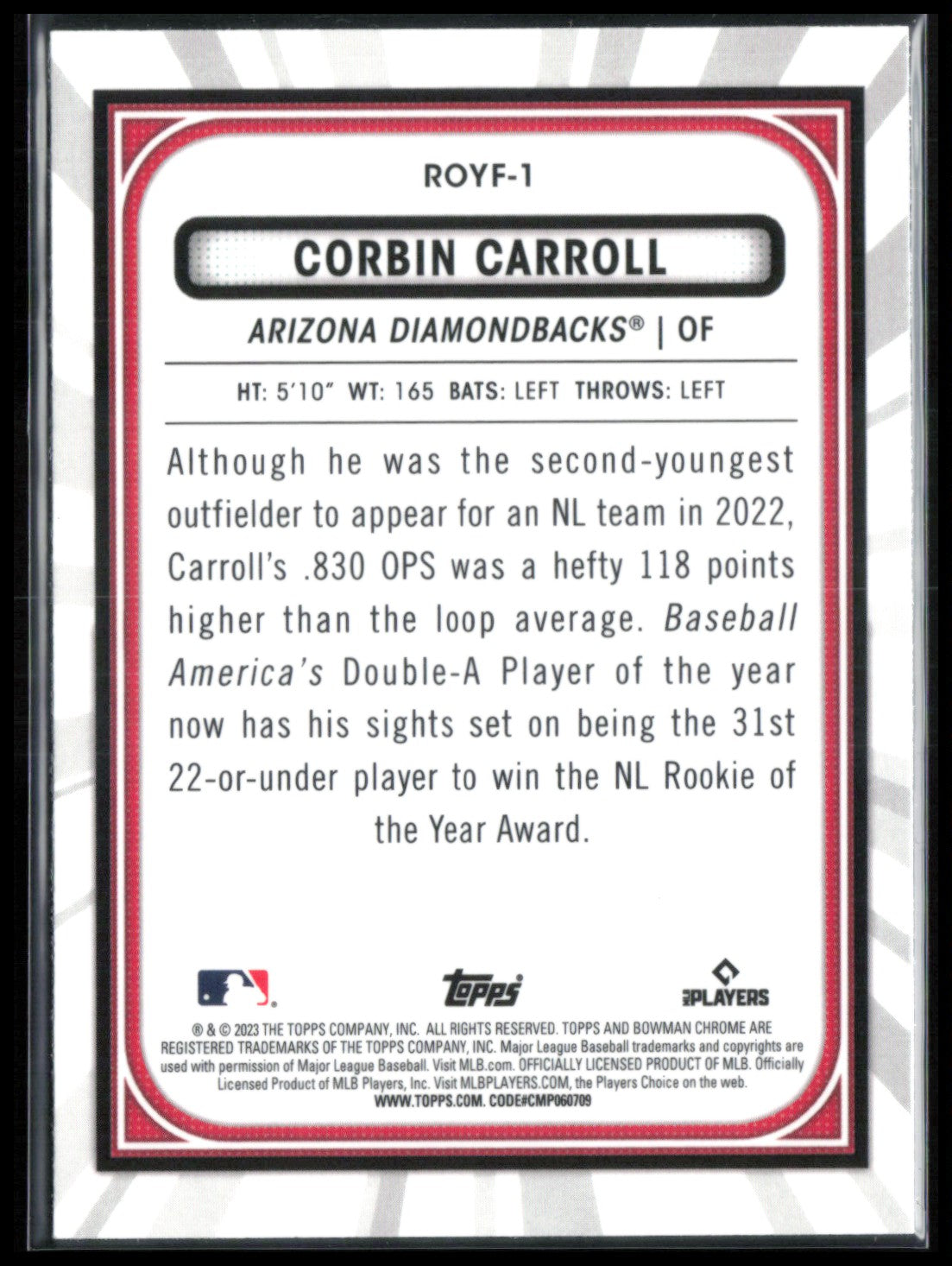 Corbin Carroll RC
