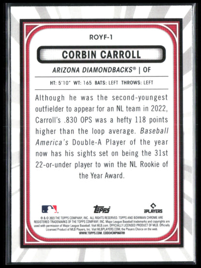 Corbin Carroll RC