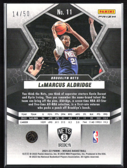 LaMarcus Aldridge Purple Fast Break /50