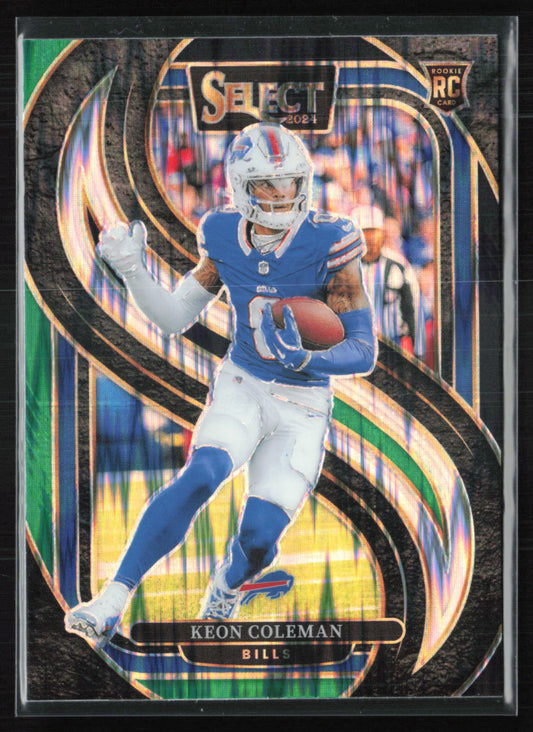 Keon Coleman RC Green Black Shock