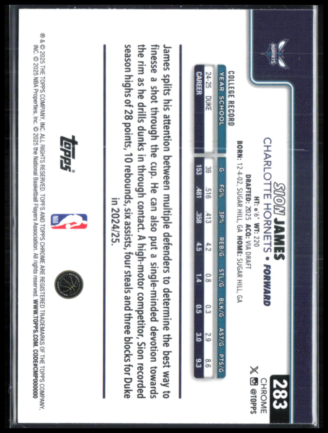 Sion James RC Refractor