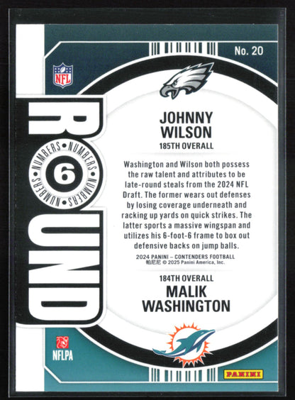 Johnny Wilson / Malik Washington RC
