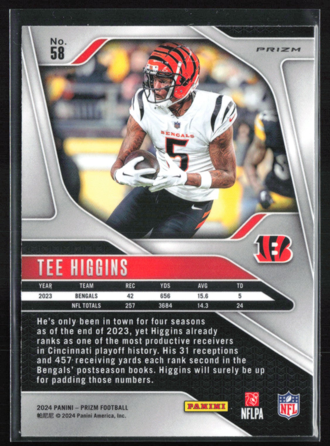 Tee Higgins Green Prizm