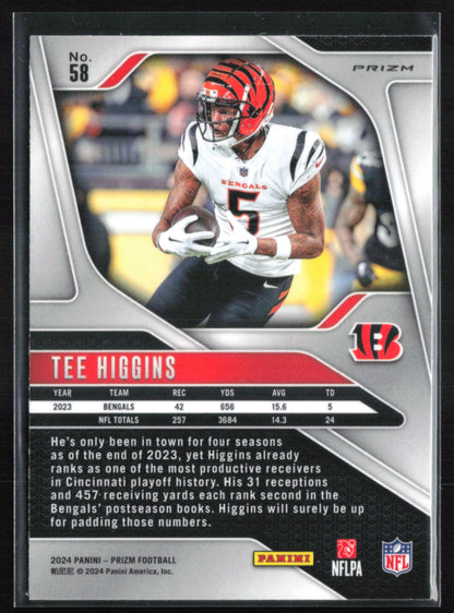 Tee Higgins Green Prizm