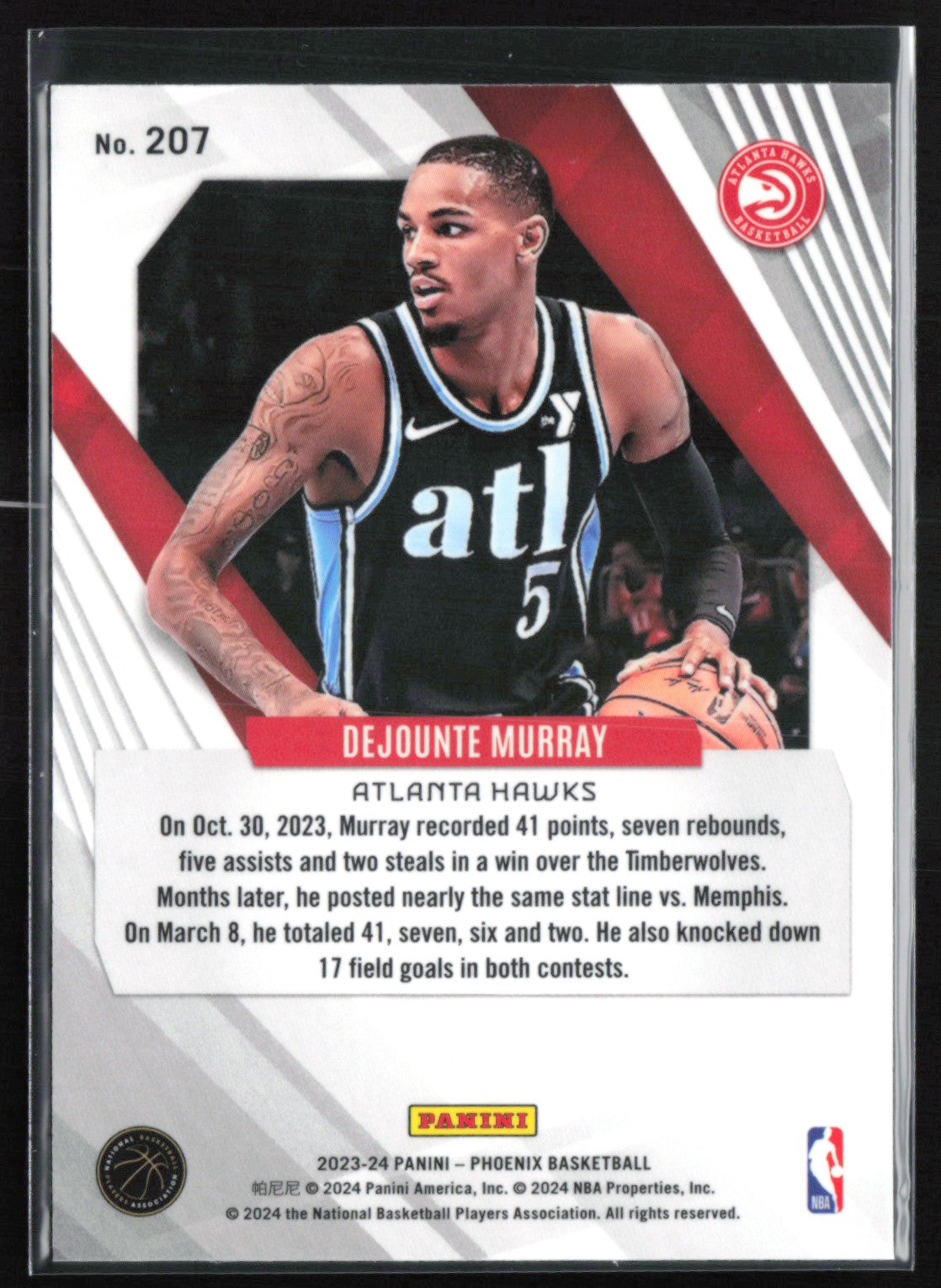 Dejounte Murray Blue Ice