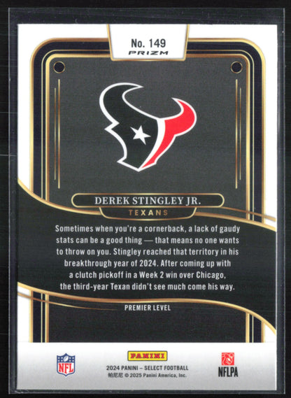 Derek Stingley Jr. Red Black Shock