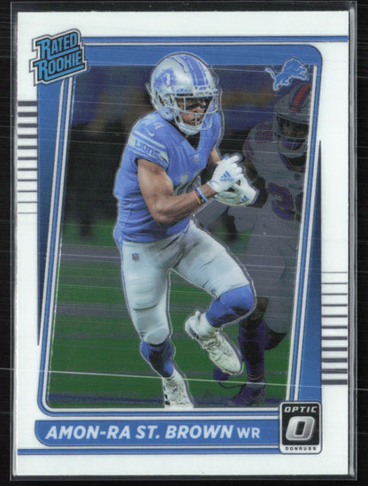 Amon-Ra St. Brown RC Optic Rated Rookie