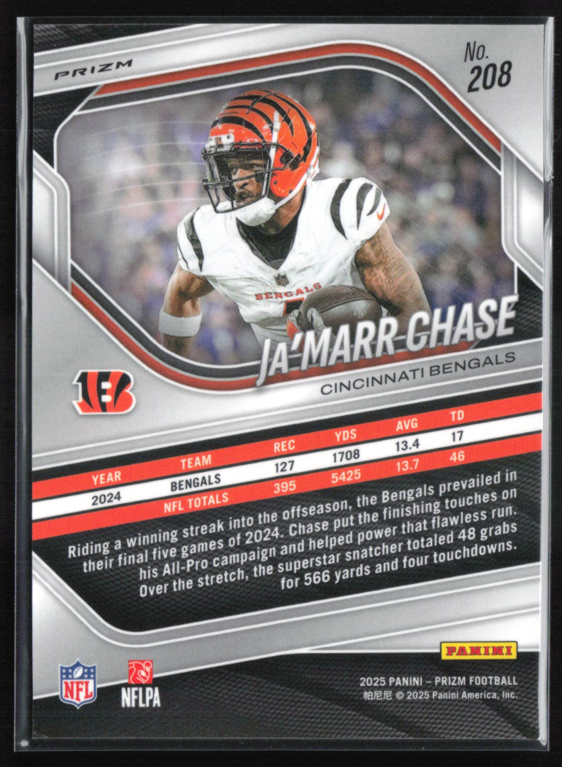 Ja'Marr Chase RWB Refractor