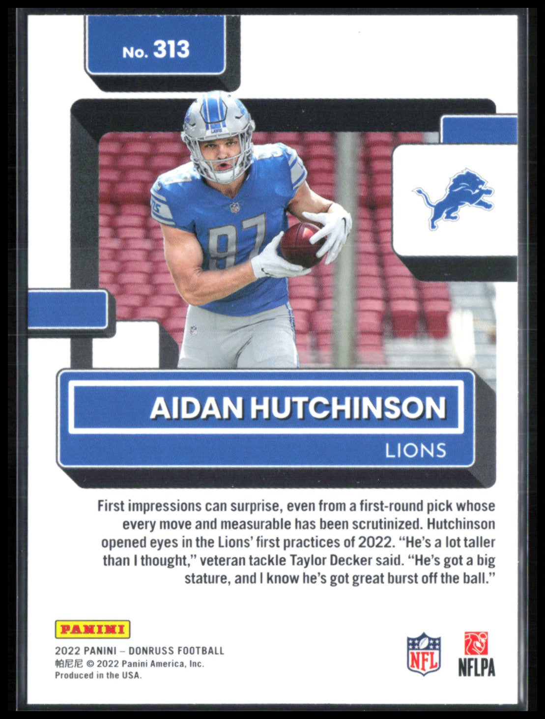 Aidan Hutchinson RC