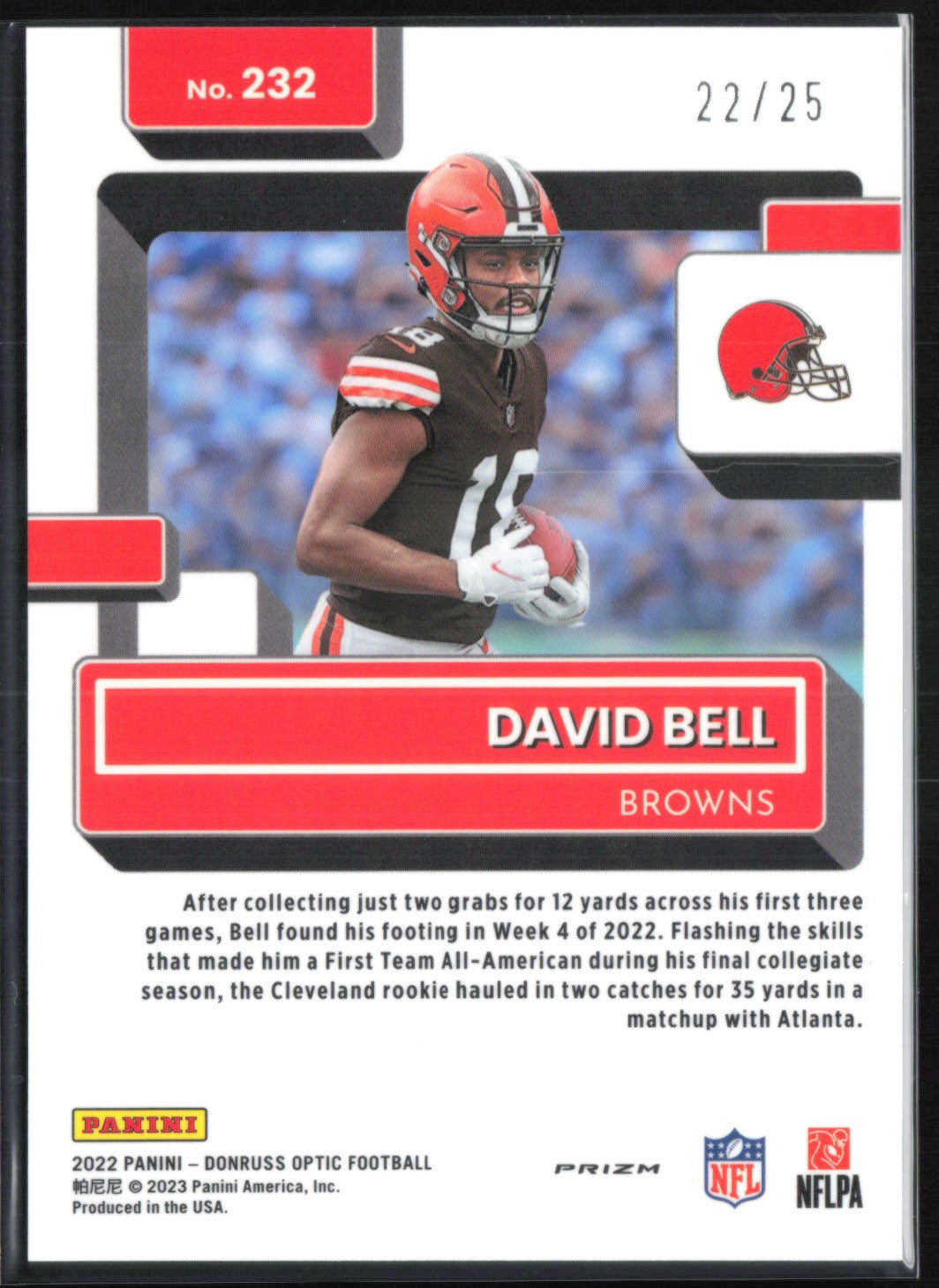 David Bell RC Black Pandora /25