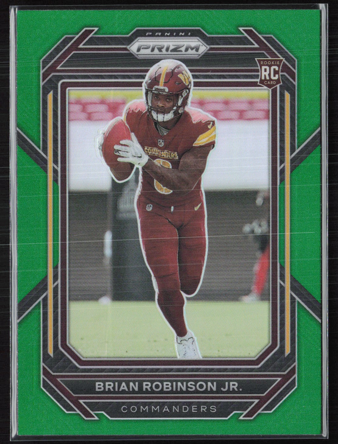 Brian Robinson Jr. RC Green Prizm