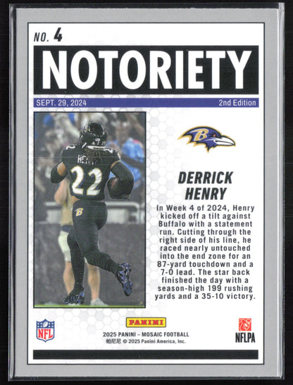 Derrick Henry Mosaic Prizm