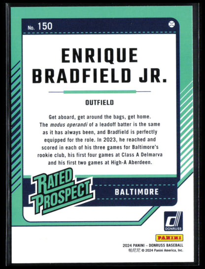 Enrique Bradfield Jr. Prospect