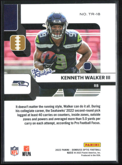 Kenneth Walker III RC The Rookies