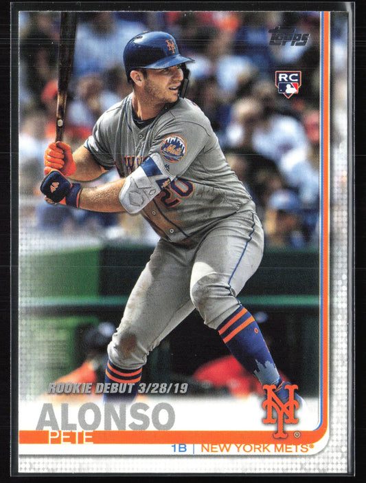 Pete Alonso RC Debut