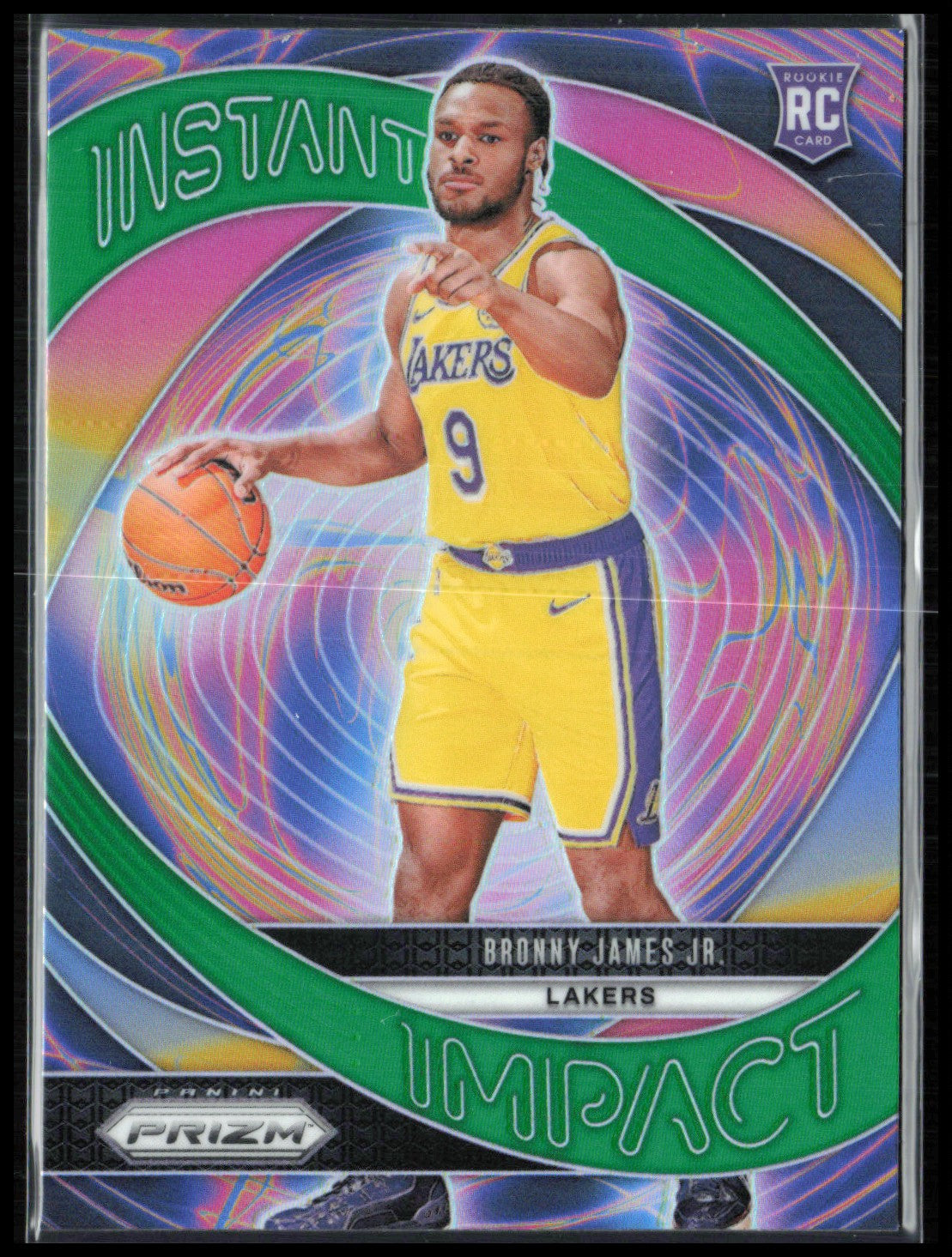 Bronny James Jr. RC Green Prizm