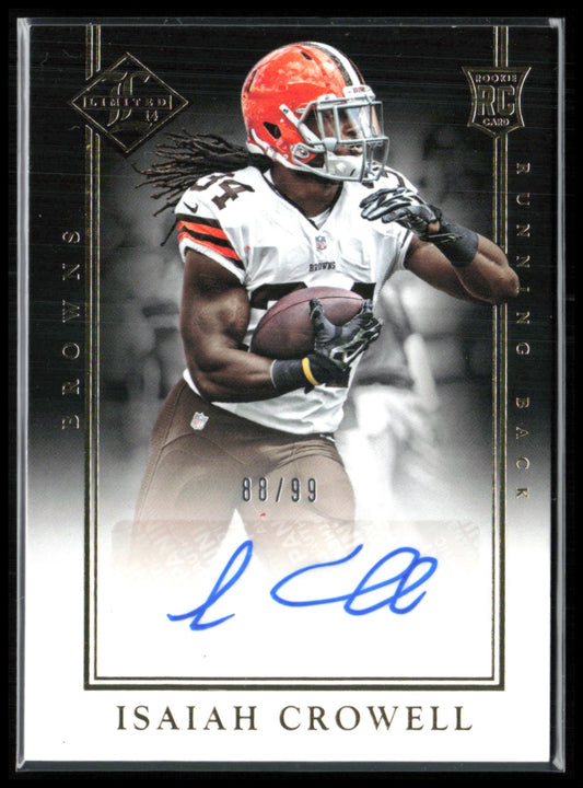 Isaiah Crowell RC Auto /99