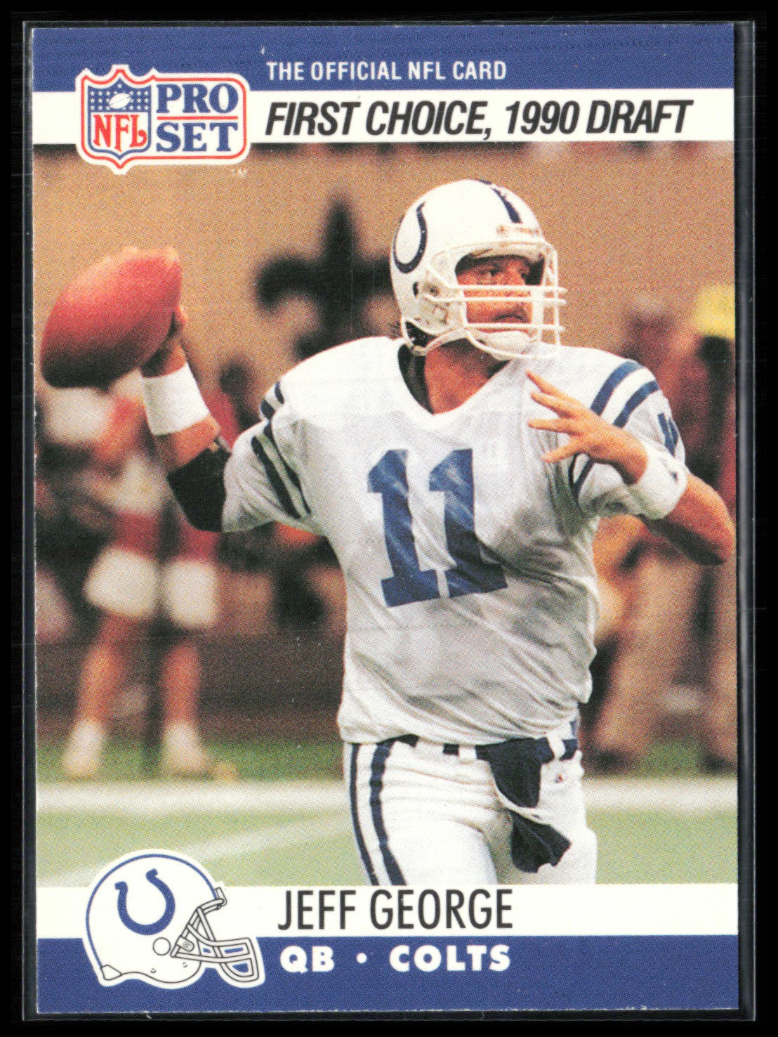 Jeff George 1991 Pro Set