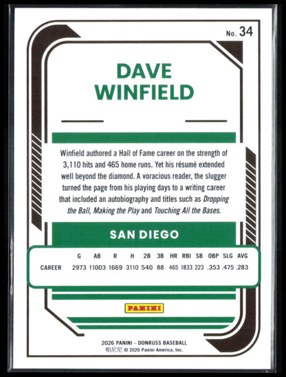 Dave Winfield Holo