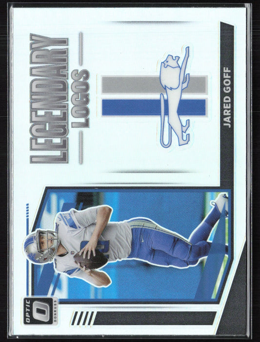 Jared Goff Legendary Logos Holo