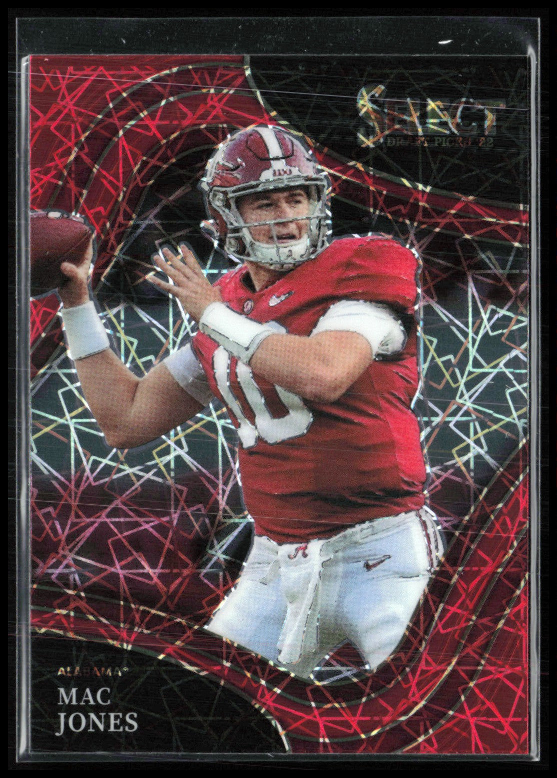 Mac Jones Red Lazer Field Level