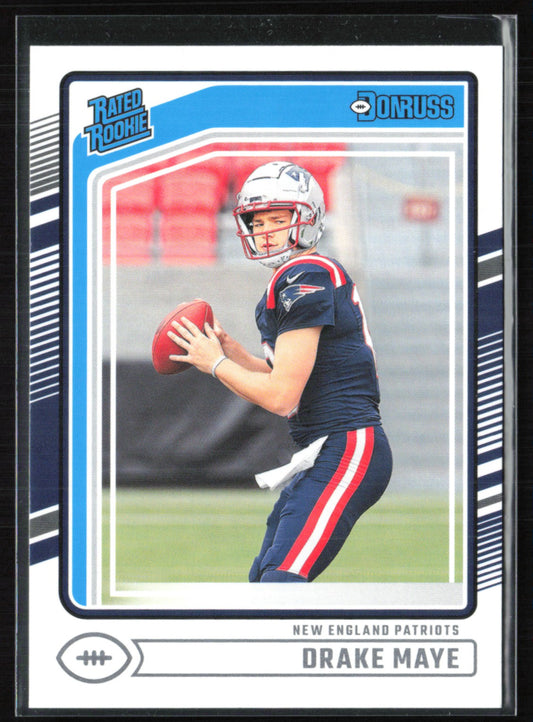 Drake Maye RC Rated Rookie