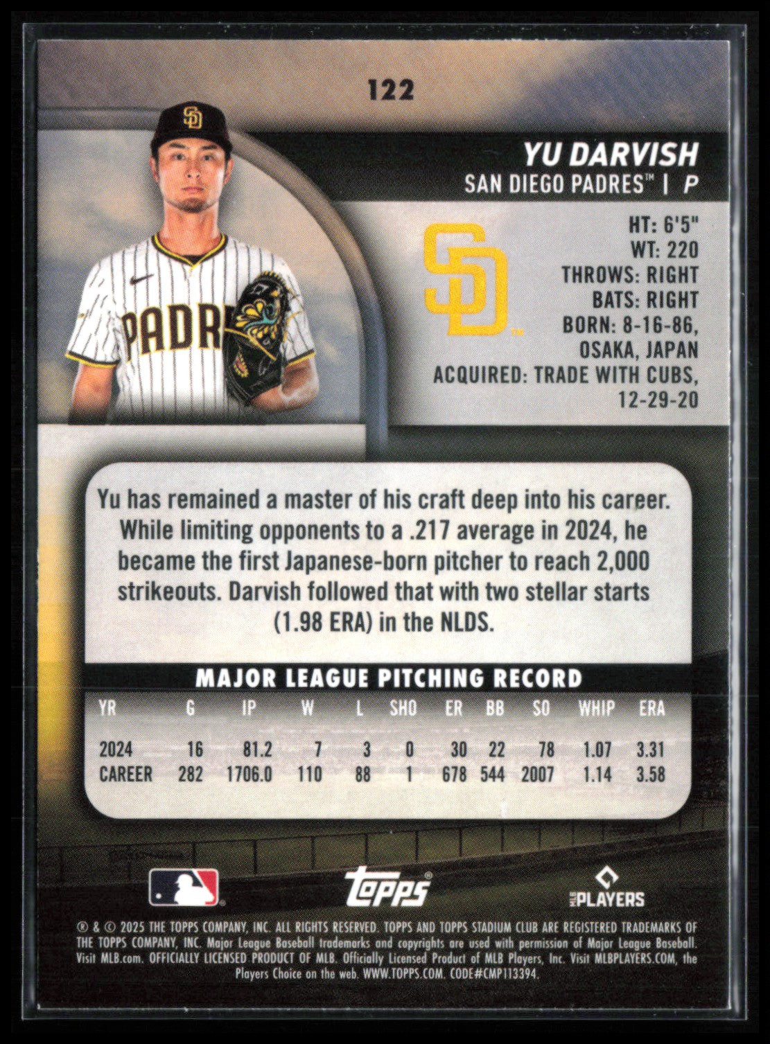 Yu Darvish Green