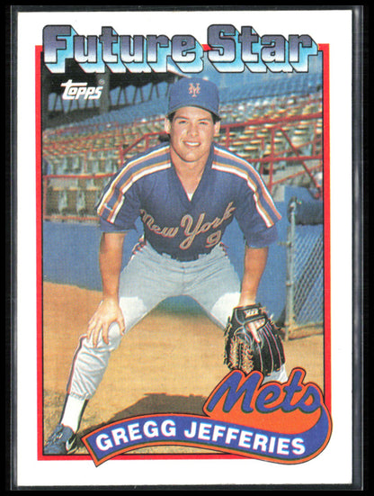 Gregg Jefferies 1989 Topps