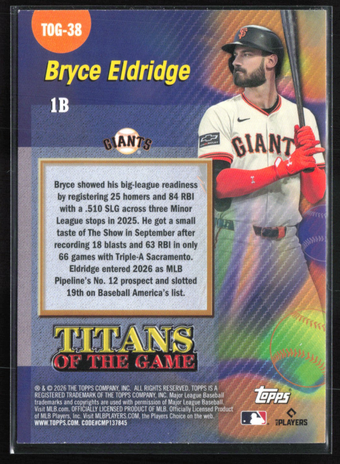 Bryce Eldridge RC