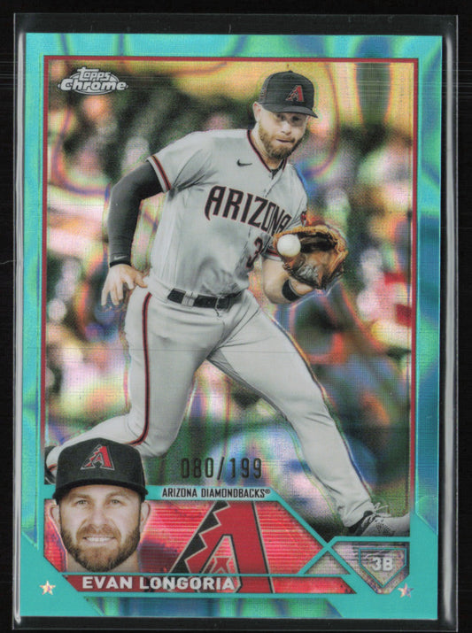 Evan Longoria /199 Lava Aqua