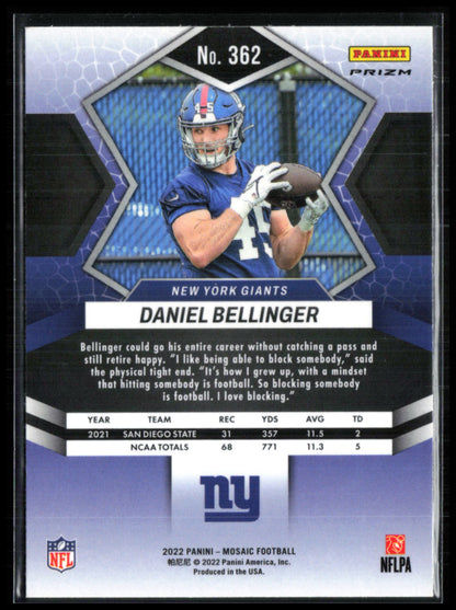 Daniel Bellinger RC Green Mosaic