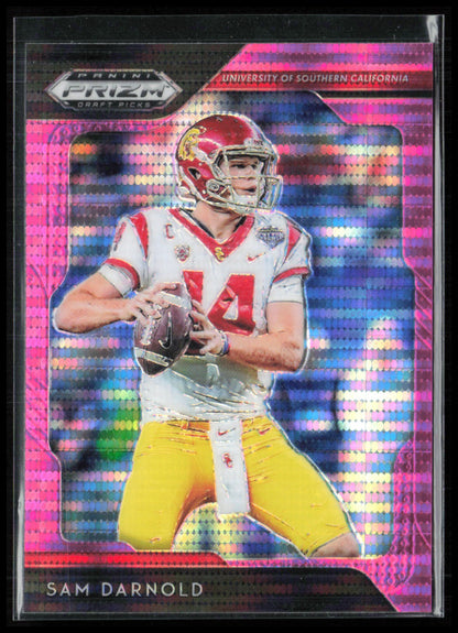 Sam Darnold Pink Pulsar 2019 Prizm Draft Picks