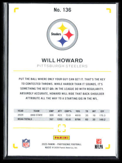 Will Howard RC