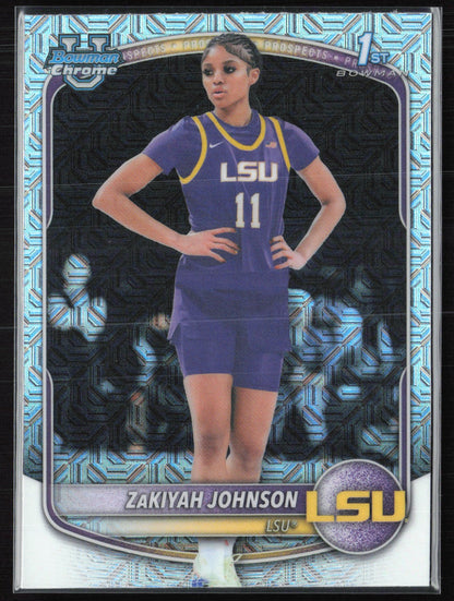 ZaKiyah Johnson 1st Bowman Mojo