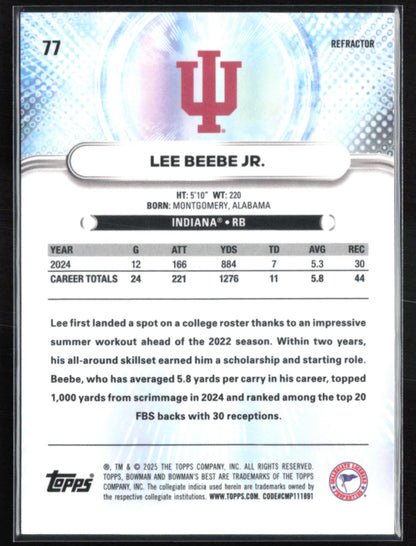 Lee Beebe Jr Refractor
