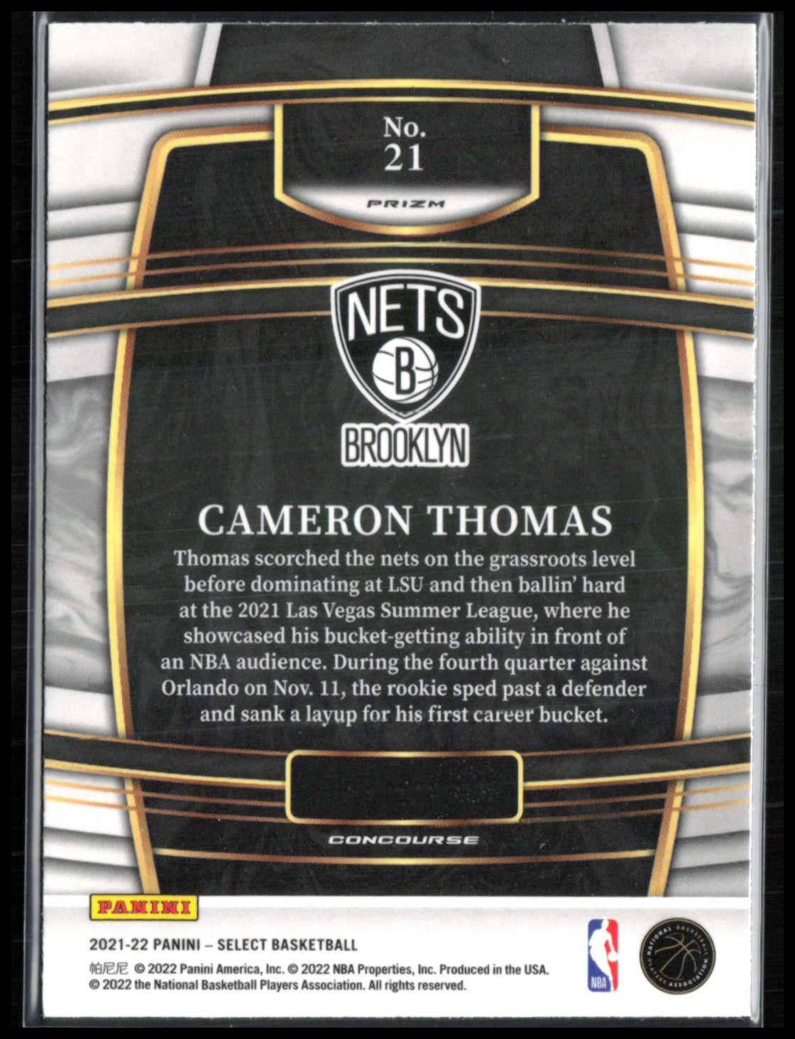 Cameron Thomas RC Blue Shimmer