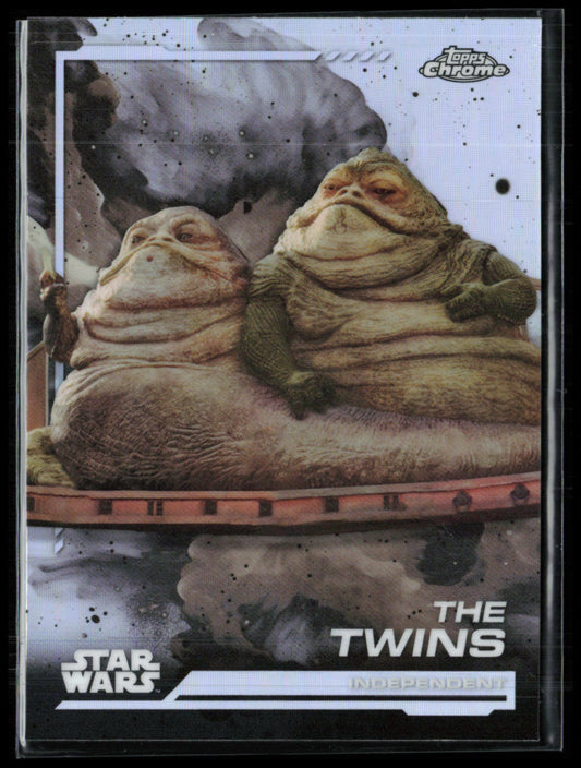 The Twins Refractor 2024 Topps Chrome Star Wars