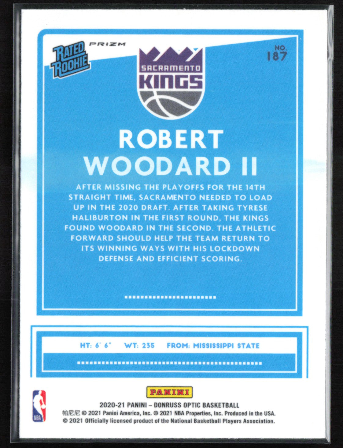 Robert Woodard II RC Purple