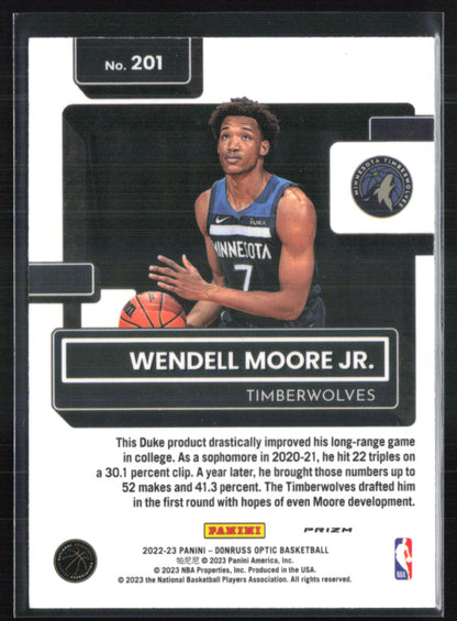Wendell Moore Jr. RC Red Wave