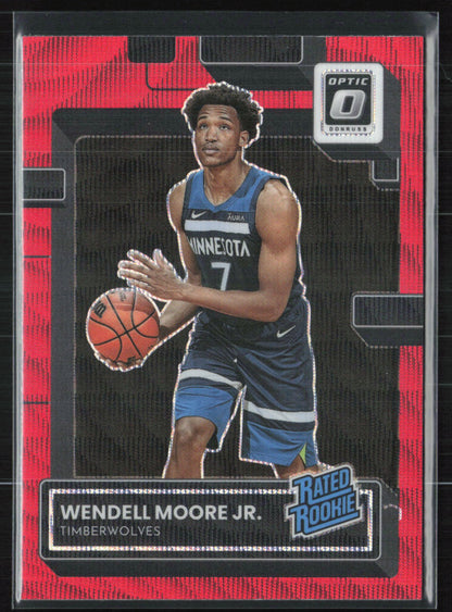 Wendell Moore Jr. RC Red Wave