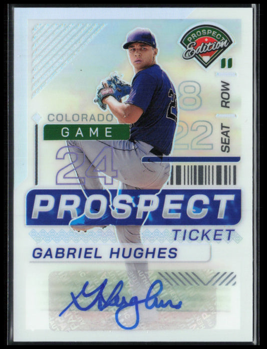 Gabriel Hughes Prospect Ticket Auto