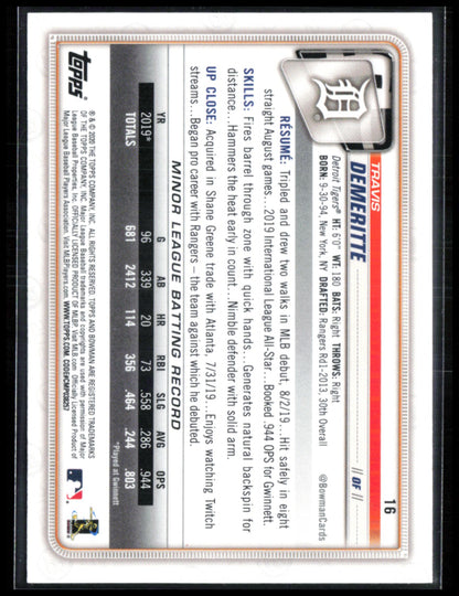 Travis Demeritte RC