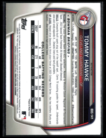 Tommy Hawke 1st Bowman Refractor