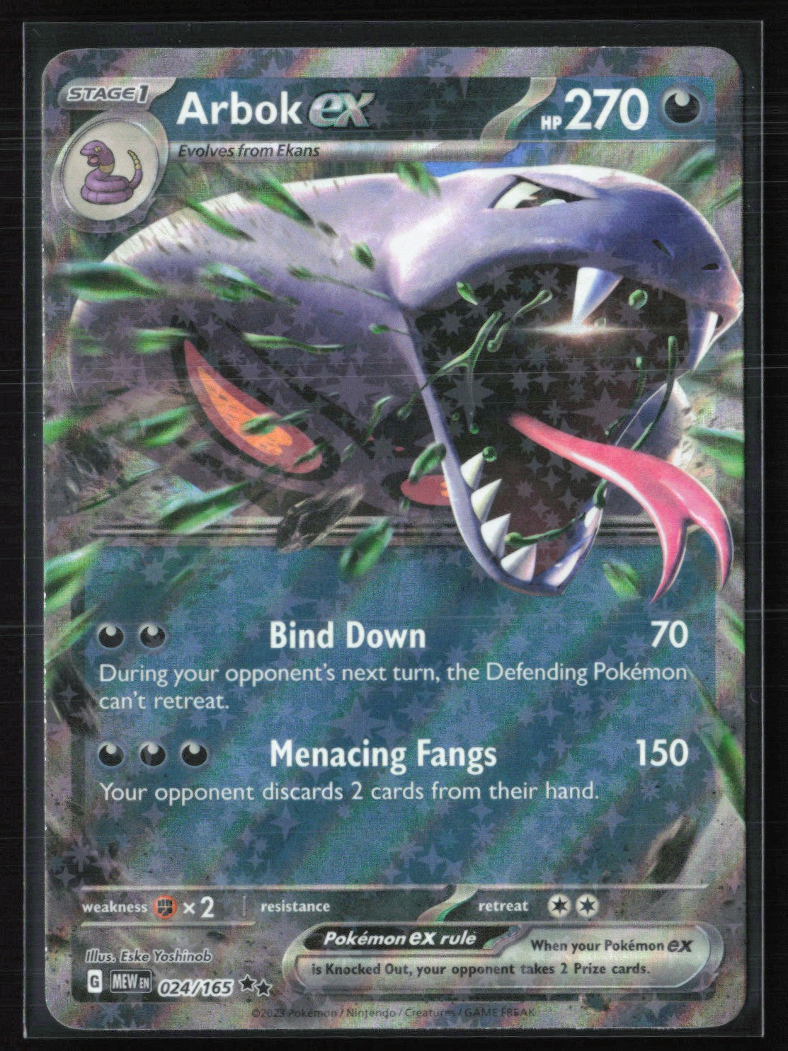 Arbok ex - 024/165