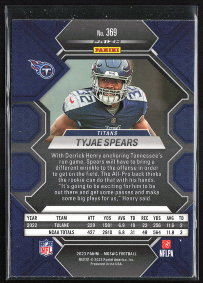Tyjae Spears RC Reactive Blue
